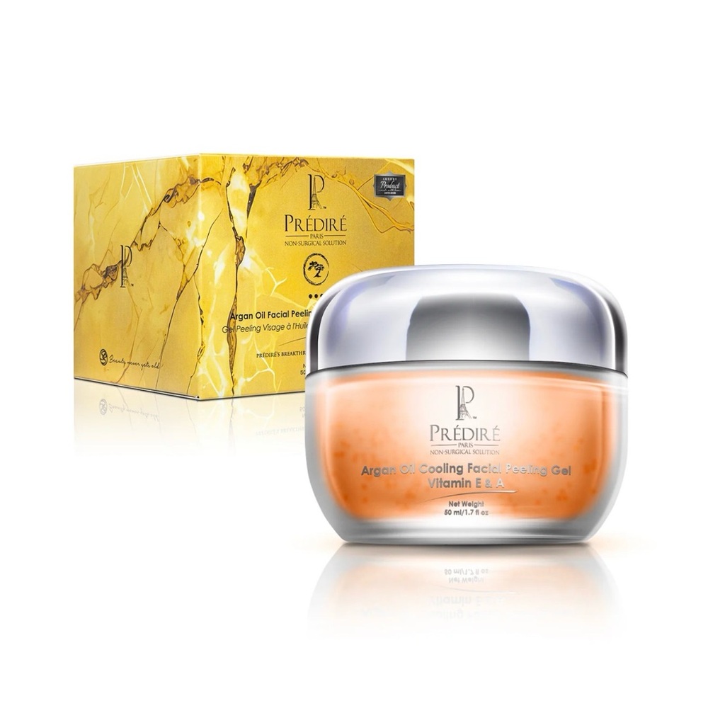 Prédiré Paris Argan Oil Facial Peeling Gel with Vitamin E & A